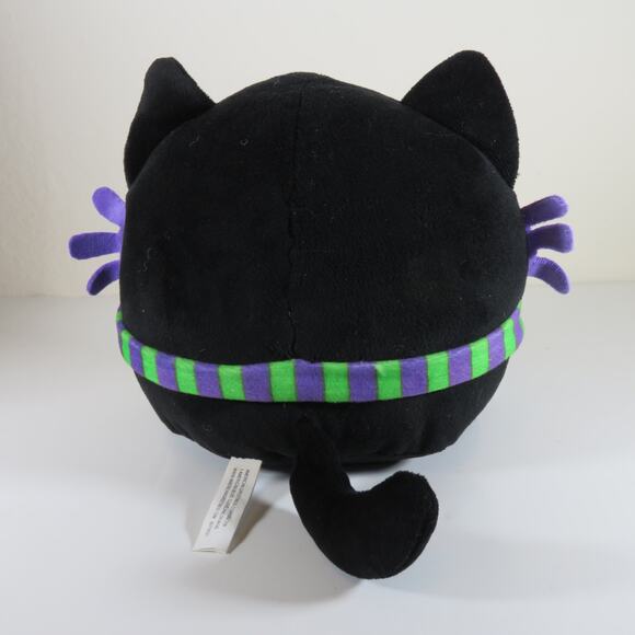 Black Cat Plush Toy Green Eyes Halloween Decor Stuffed Animal American Greetings - Picture 4 of 13